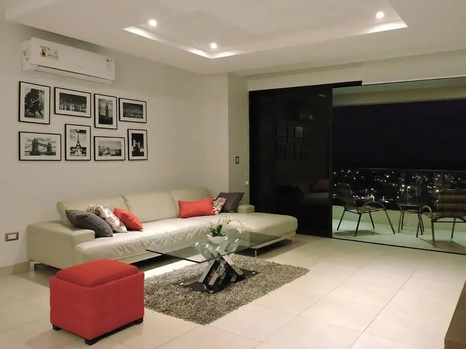 Apartamento Departamento En Guayaquil Con Balcon Y Espectacular Vista